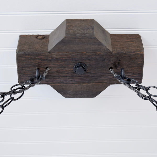 “The Double Barrel” Beam Chandelier